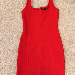 Forever 21 Red Bodycon Mini Dress